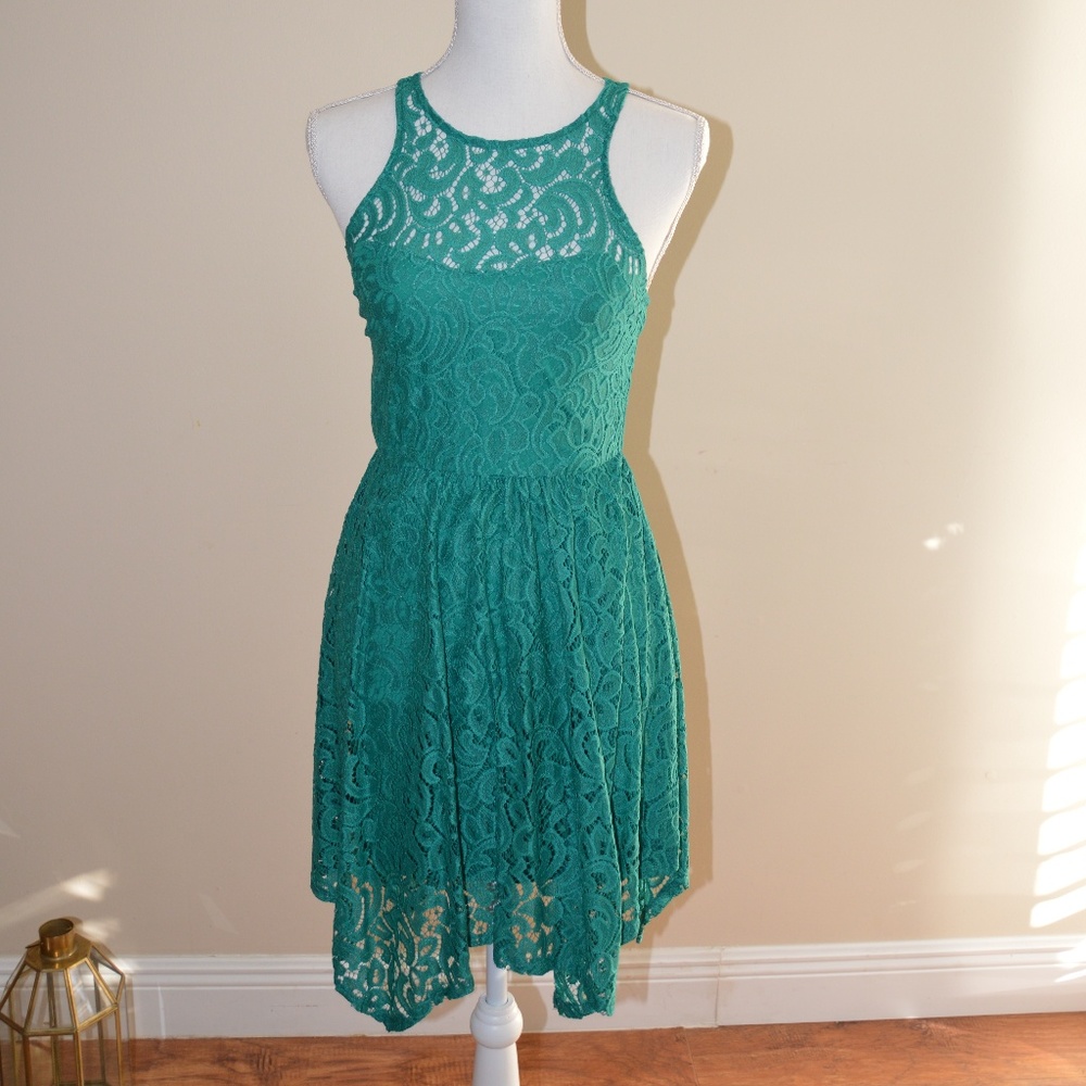 NWT Material Girl Lace Dress Size XS